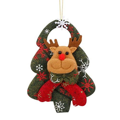 Nuovo Moda e Elegante 3D Ornamenti di Natale Albero di Natale Ciondolo Natale Festival Albero Soprammobili Acc