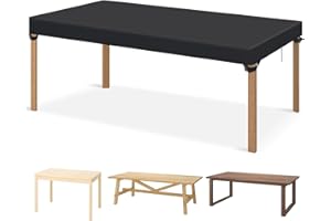 GARPROVM Tischplatte Abdeckung Outdoor Winterfest, 180x100x15cm Schutzhülle für Gartentisch Tischplattehülle, Rechteckig Abdeckhaube für Tisch 420D Oxford Gewebe Wasserdicht Plane