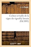 Image de Culture et taille de la vigne du vignoble lorrain