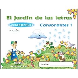 El jardín de las letras. Consonantes 1. Educación Infantil (Educación Infantil Algaida. Lectoescritura) - 9788498775730