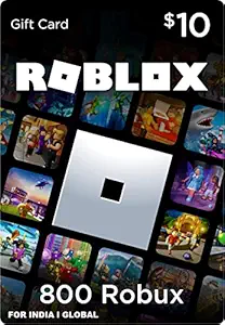 Roblox Gift Card - 800 Robux Or 10$ Roblox Credit (Gift Card Code Only)