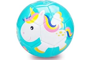 CHAMPHOX Ballon de football pour enfants de 3 à 8 ans, 4 à 6 ans, 6 à 8 ans, pour activités de plein air, loisirs - Pour enfants, filles, garçons, cadeaux de Noël, d'anniversaire