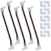 Produktbild Anpro 10 Pack 4 x L-Form LED Eckverbinder und 5er LED Stripe Verbinder Adapter Verbindungskabel Schnellverbinder für 5050 RGB LED Streifen