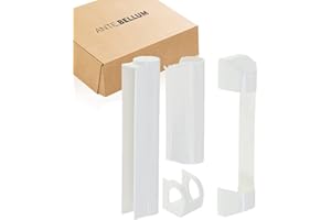 ANTE BELLUM Winkhaus Lot de Capuchons de Protection pour ferrures de fenêtre autoPilot en Plastique - Protection Contre l'eau et la saleté (1996-2006) (Blanc, 1 unité)