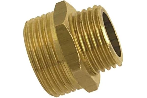Boutté – Mamelon laiton réduit double mâle 26x34-20x27 – Raccord de transition plomberie