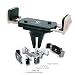 Produktbild Handyhalterung Auto,HUUH® Automotive Vent Universal-Telefonhalter,360-Grad-Dreh-Universal-Aluminium-Legierung Handy-Halter,Universal Kompatibel mit:Samsung Galaxy Note 8,S8, S9/S8, S9plus,iPhone X,iPhone 7 8/ 7 8plus,Sony,Huawei,Xiaomi,GPS-Gerät(Golden)