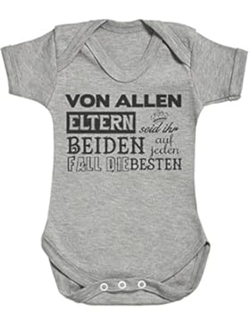 SR - Von allen eltern seid ihr beiden auf jeden fall die besten Baby Strampler - Baby Body Suit - Baby Jungen...