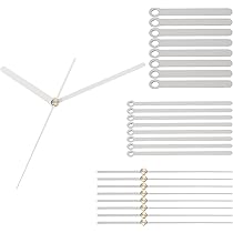 PATIKIL Kit Di Sostituzione Lancette Orologio, 4 Set Lancette Orologio