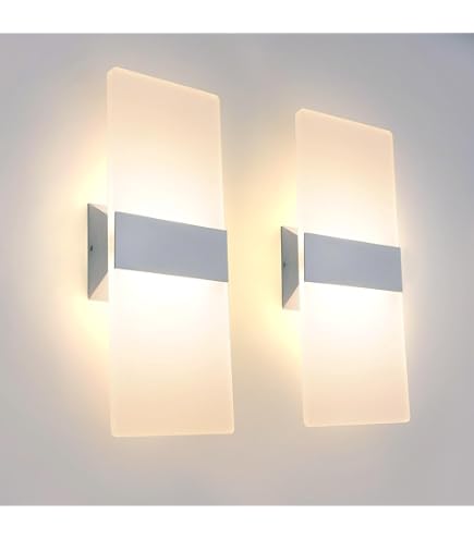 Produktbild von Pasoar 6W LED Indoor Modern Weiß Warme Treppe Hoas Beleuchtung IP44 Flur Lampen Für Wohnzimmer Schlafzimmer Flur Aluminium Schwarz Wandleuchte Mit 350° Schwenkplatte