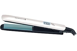 Remington Shine Therapy Hair Straightener with Advanced Ceramic coating infused with Moroccan Argan Oil for sleek & smooth gl