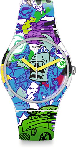 Watch Swatch New Gent SUOW133 WALL PAINT Watch Swatch New Gent SUOW133 WALL PAINT