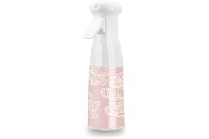 FACEWEGEN Friseur Sprühflaschen Kontinuierliche Mist Wasserzerstäuber,nachfüllbare Wasser Moisture Atomizer,Für Garten Pflanzen Friseur Salon