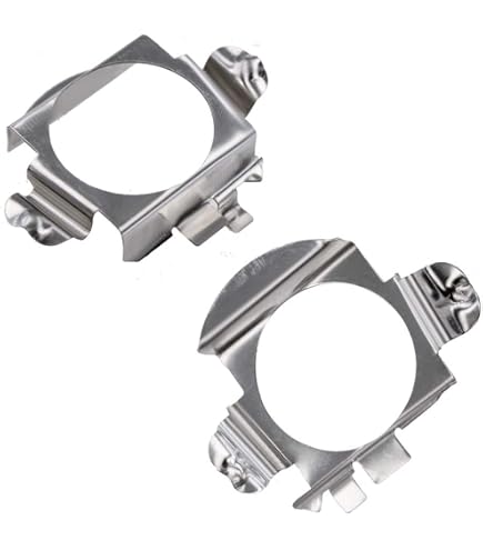 Adaptateurs Pour Ampoules Phares H7 LED (lot De 4) - Modèle LZ05/L05B, Taille 15.5x10.6mm - Compatible VW Golf, Tiguan, Audi, Etc.