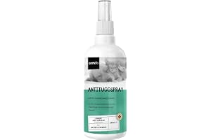 Anti tuggspray hund & katt - 250ml bitter spray utan alkohol - soffskydd hund & katt - anti repspray katter för möbler, dörra