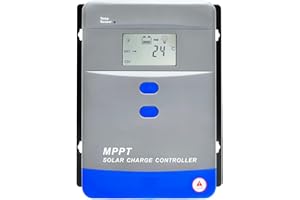 Y&H 60A MPPT Solar Charge Controller 12V/24V/36V/48V Auto Battery Regulator LCD Display,MAX PV Panel Input 3120W for AGM,Gel,Flooded and Lithium Battery Charging