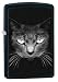 Produktbild Zippo Sturmfeuerzeug 60002473 BLACK CAT FACE - Black Matte - Zippo Collection 2017 -