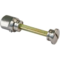 Amig Türgriff-Knebel 6Z – 90x21 Mm, Zamak Mit Lackiertem Messing-Finish, Inkl. Schrauben, Für Innen- & Außentüren