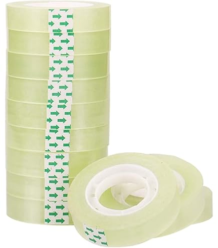 TAHA® 6 Rolls 48 X 66 (2″ Inch) Clear Packaging Tape For Parcels And - View #4