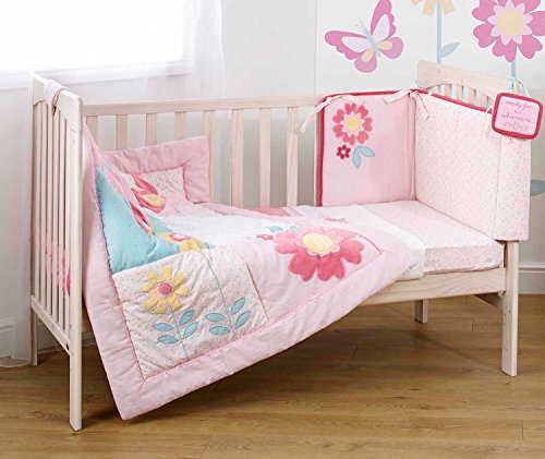 Suncrest Beyond the Meadow Girl's Cotbed Bedding Set (5 piece)