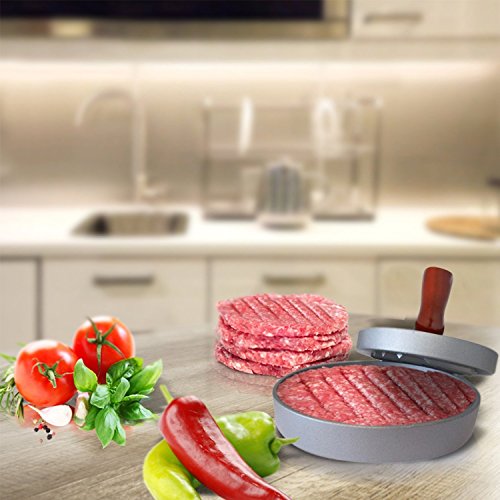Oramics Hamburger Patty maker aus Aluguss Burgerpresse - 4