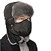 Produktbild Damen Herren Mütze Fellmütze Winddicht Wintermütze Damenmütze Fliegermütze Winter Outdoor Sport Rad/Motorrad fahren, Skifahren Mütze Hüte Pilotenmütze Gesichtsmaske Sturmhaube Maske