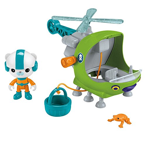The Octonauts - Dragonfly Helicopter & Character Barnacles Gup H