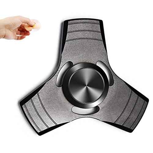 Spinner Fidget Toy Aluminum Triangle Finger Gyro Hand Spinner Fingertip Game Last for 3-5 mins Reduced Pressure for Kids/Adult. Spinner Fidget Toy Aluminum Triangle Finger Gyro Hand Spinner Fingertip Game Last for 3-5 mins Reduced Pressure for Kids/Adult.
