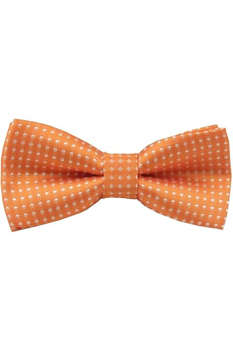 Papillon DonDon Per Bambini E Ragazzi - Regolabile, Lucido Con Punti Argento, 9x4.5 Cm - Foto 6