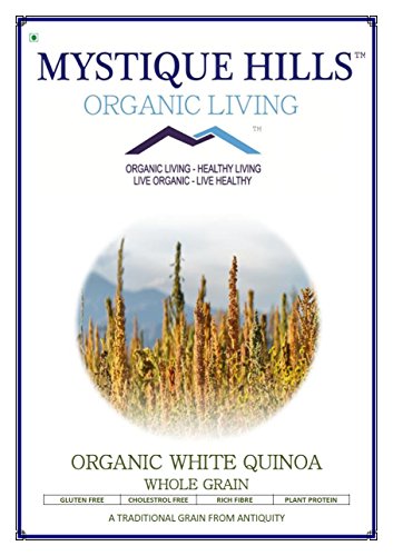 MYSTIQUE HILLS - ORGANIC WHITE QUINOA (PREMIUM QUALITY) (500 GR) RS.200 (80.00% Off) - Amazon