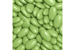 GÉNÉRIQUE Dragées au Chocolat Suprême, 70% Cacao, 21 Couleur au Choix, Fabrication Artisanale Française, 250g (Vert Sauge)