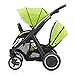 Babystyle Oyster Max 2 Tandem Pushchair - LIE FLAT - Black/Lime - NEW