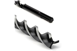 MOXPIFY Schlangenbohrer 20x300mm Sds Plus Holzbohrer für Weichholz, Hartholz mit Zentrierspitze