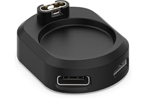 Ersatz-Ladestation, kompatibel mit Garmin Fenix 7, Disscool Type C Micro Watch Charger Stand Adapter, kompatibel mit Garmin Vorläufer 255/255S/955