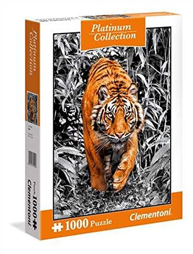Preisvergleich Produktbild Clementoni 39429" Tiger-Platinum Collection Puzzle, 1000 Teile