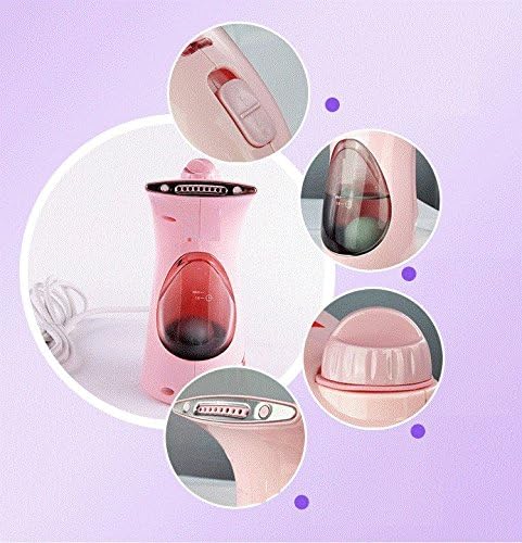 TBJ Multifunctional Handheld Steam Hanging Machine Mini Household Portable Handheld Steam Iron,Pink,300X130X255mm