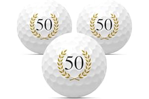 MYNT Golfbälle im 3er Set zum Geburtstag Golfgeschenk Golf Geburtstagsgeschenk Geschenk Geschenkidee Jubiläum Jahrestag Happy Birthday 18 20 22 25 30 33 35 40 44 45 50 55 60 65 66 70 75 77 80 85 88 90