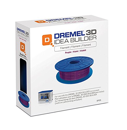 Dremel PLA Filament auf pflanzlicher Basis hergestellt, recyclebar, 1,75 mm, 3D Drucker, violett, 26153D05JA - 3