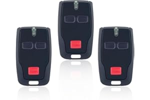 KBIBCK 3 pezzi Telecomando Universale Garage per BFT Mitto 2, 433 MHz Rolling Code per Cancelli BFT, 2 Canali, 2 Pulsanti, Adatto per Rolling BFT Mitto 2, Kleio, Ghibli, TRC 2, Kleio, Ghibli, TR