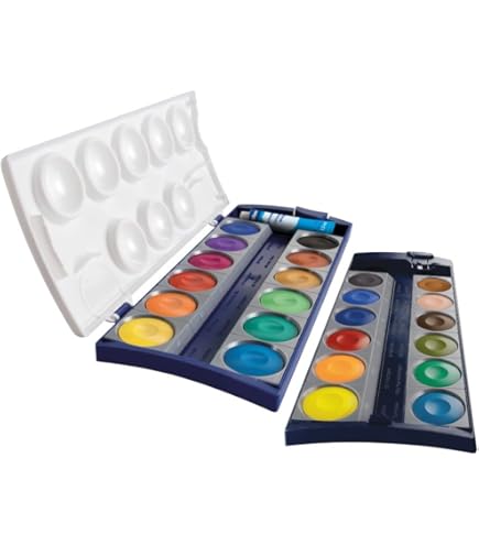 W&N Cotman PLUS aquarelset 12 x 8 ml. Martin Brinkhuis