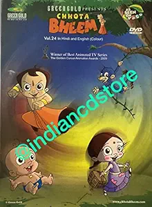 Chhota Bheem Series Vol.24 (Hindi ,English Kids Cartoon Dvd)
