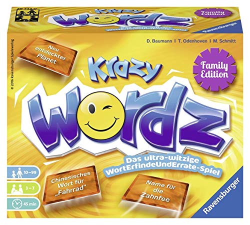 Preisvergleich Produktbild Krazy Wördz Family Editon: Das wahnsinns-witzige WortErfindeUndFinde-Spiel