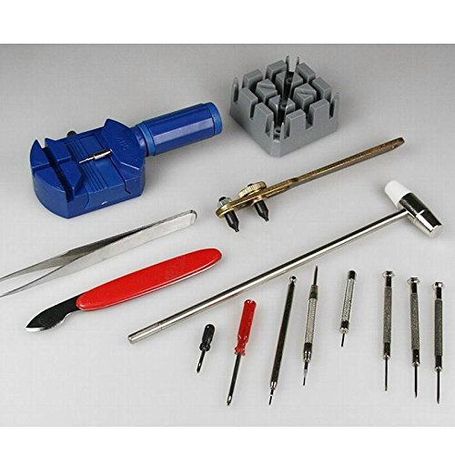 Preisvergleich Produktbild Uhrenwerkzeug-Set 'Profi-X', 14-teilig