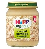  Hipp Avena Del Desayuno Orgánico Crema 6+ Meses 125G (Paquete de 6)