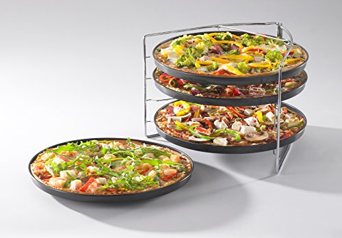 Fisko Pizza Backset 5tlg. - Qualität Made in Germany mit ILAG Antihaftbeschichtung