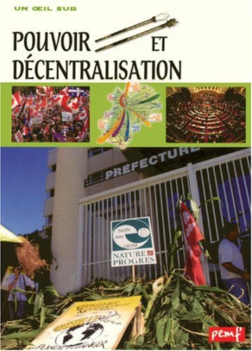 couverture de : Pouvoir et d&eacute;centralisation