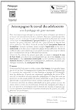 Image de Accompagner le travail des adolescents : Avec la pédagogie des gestes mentaux