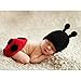 Cute Baby Infant Newborn Hand Knitted Crochet Hat Costume Baby Photograph Props Set