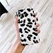Produktbild GUYISJK Mobile Phone Case Leopard Plüsch Stoff 6 S X XS Xr Max 8 Plus 7 Soft Shell Weiblichen Handytasche, X XS DREI Beutel Leopard Soft Shell Blau
