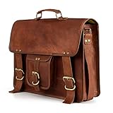 Umhängetasche Leder Berliner Bags Berlin Messenger Aktentasche Tragetasche Laptoptasche 15