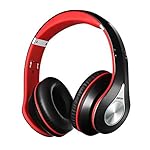 Mpow Casque Bluetooth Sans fil, Casque Audio MP3 Lecteur, Écouteurs Stéréo Sport Intra-Auriculaires,Micro Oreillette Anti Bruit / Hip-Hop / Jeux Vidéo Gaming / Bluetooth CSR Signal Stable / Bandeau Pliable Pivotant / Micro Intégré / 13 Heures Jeux Continu / Bluetooth CSR Signal Stable / CVC6.0 Suppression du Bruit / 250 Heures en Veille / Kit Main Libre pour Wiko, Iphone,PC, Ordinateurs Portables et Smartphones - Rouge [18 Mois Garantie ]